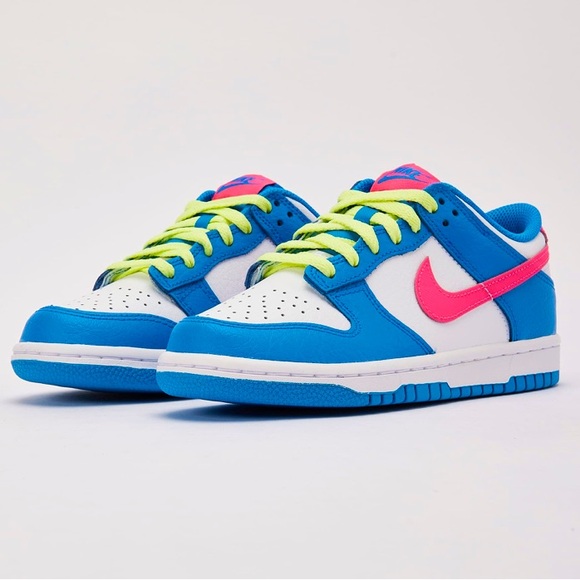 💙💗💚 Nike Dunk Low Cotton Candy 💙💚💗